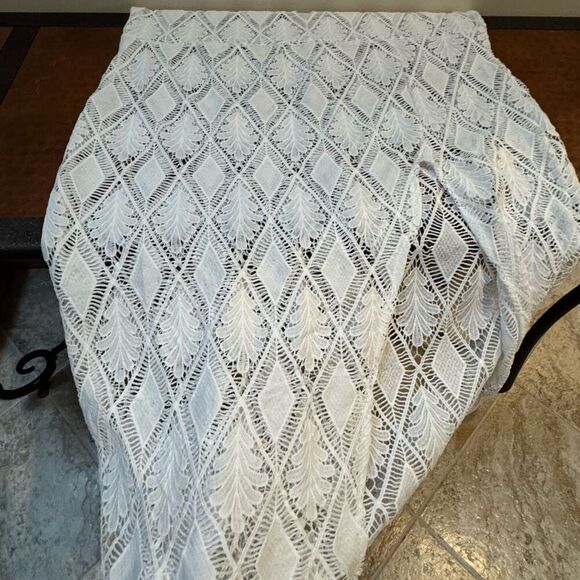 NWT Shein Curve Lace Crocheted Swim coverup 2XL - Picture 2 of 7